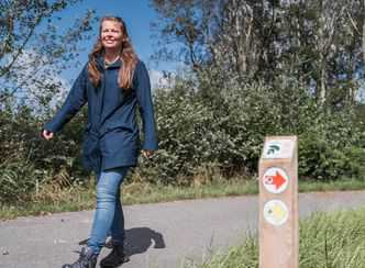 Wandelnetwerk Noord-Holland in Spaarnwoude Park
