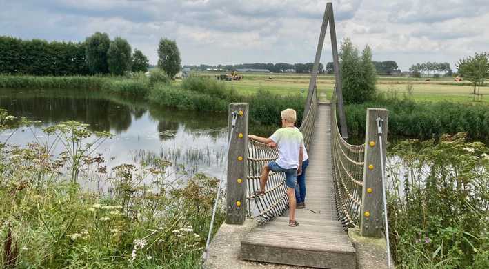 2021 Plesmanhoek brug over water