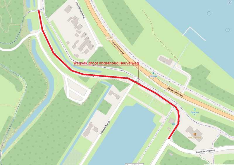 2022 Plattegrond renovatie heuvelweg Velsen-Zuid  // situatiekaart_groot_onderhoud_heuvelweg_fase_2.jpg (36 K)